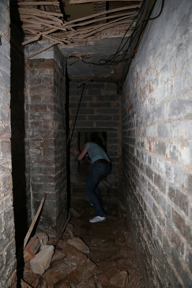 At the end of the corridor, there was more.