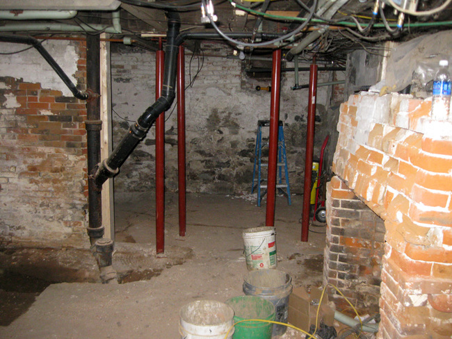 They had always heard tales that there was an Underground Railroad hiding spot below the fireplace.