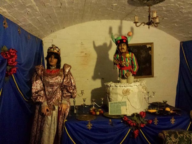 Why is there someone jumping out of that cake?
